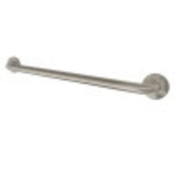 Kingston Brass Americana 24" Grab Bar, 1-1/4" Diameter, Brushed Nickel