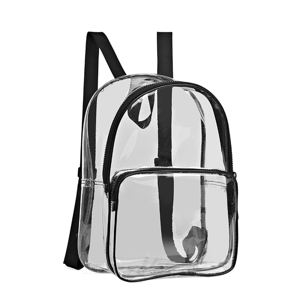FunnyBeans Clear Backpack Transparent Backpacks Bookbags See Through
