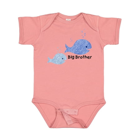 

Inktastic Big Brother with Lil Brother Gift Baby Boy Bodysuit