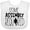 AA-White, variant on Inktastic Some Assembly Required Right Leg Amputee Boys or Girls Baby Bib