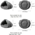 thumbnail image 2 of Lit Grotte pour Chien Lits pour Chiots Petits Chiens Tente pour Chat, 2 of 4