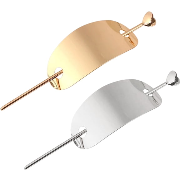 WRITWAA 2 Pieces Hair Pins Smooth Hair Styling Accessories for Women, Ideal for Prom, Everyday Use, and Special Occasions