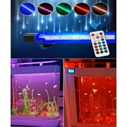 Aquarium Kit Upright Luxury Large Fish Tank Large Glass Fishbowl Glsaa Bar for Patios Living Office Room and Kitchen 47.3*49.6*15.8in 124Gal