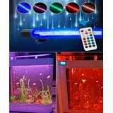 124Gal LED Aquarium Kit - Luxury Large Glass Fish Tank - Ideal for ...