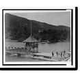 thumbnail image 2 of Historic Framed Print, Silver Bay landing, Lake George, 17-7/8" x 21-7/8", 2 of 9