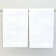 thumbnail image 4 of CleverDelights White Hemstitch Hand Towels - 6 Pack - 14" x 22" - 55/45 Linen Cotton Blend, 4 of 5
