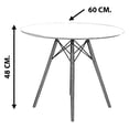 thumbnail image 2 of Comedor Infantil Mesa Diseños OIKO Chad 60D y 4 Sillas colores blanco azul amarillo naranja, 2 of 7