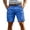 Dark Blue, variant on GrmtClth Men's Cargo Shorts 15 Inch Inseam Baggy Pull On Twill Fabric Summer Athletic Workout Golf Outdoor Hiking Casual Shorts Light Brown 3XL