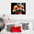 thumbnail image 4 of COMIO  Peyton Manning Poster Football Art Canvas Poster Wall Art Decor Print Picture Paintings for Living Room Bedroom Decoration, 4 of 4