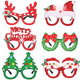 thumbnail image 3 of Adornos navideños Vasos navideños Decoración para fiestas infantiles Productos navideños Marco de gafas con astas de muñeco de nieve, 3 of 4