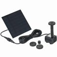 thumbnail image 1 of 1PC Solar Fountain Pump Kit with Panel for Bird Bath Outdoor Pond Garden Courtyard Fish Tank Water Feature 11CM, 1 of 6