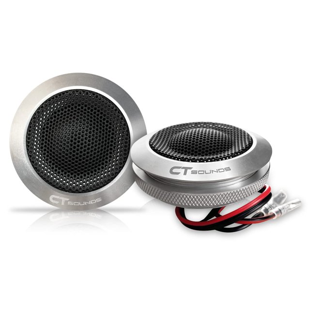 Tweeters CT Sounds Meso Silk-Dome, 25 mm, 100 W, montaje empotrado