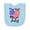AE-Light Blue, variant on Inktastic My First Fourth of July American Flag Heart Newborn Bib