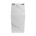 thumbnail image 6 of Fine Fixtures Canyon Pedestal 15" Wide White Carrara Sintered Stone, 6 of 7