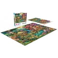 thumbnail image 2 of Buffalo Games 1000-Piece Aimee Stewart Merry Mushroom Village Picnic Adult Interlocking Jigsaw Puzzle, 2 of 5