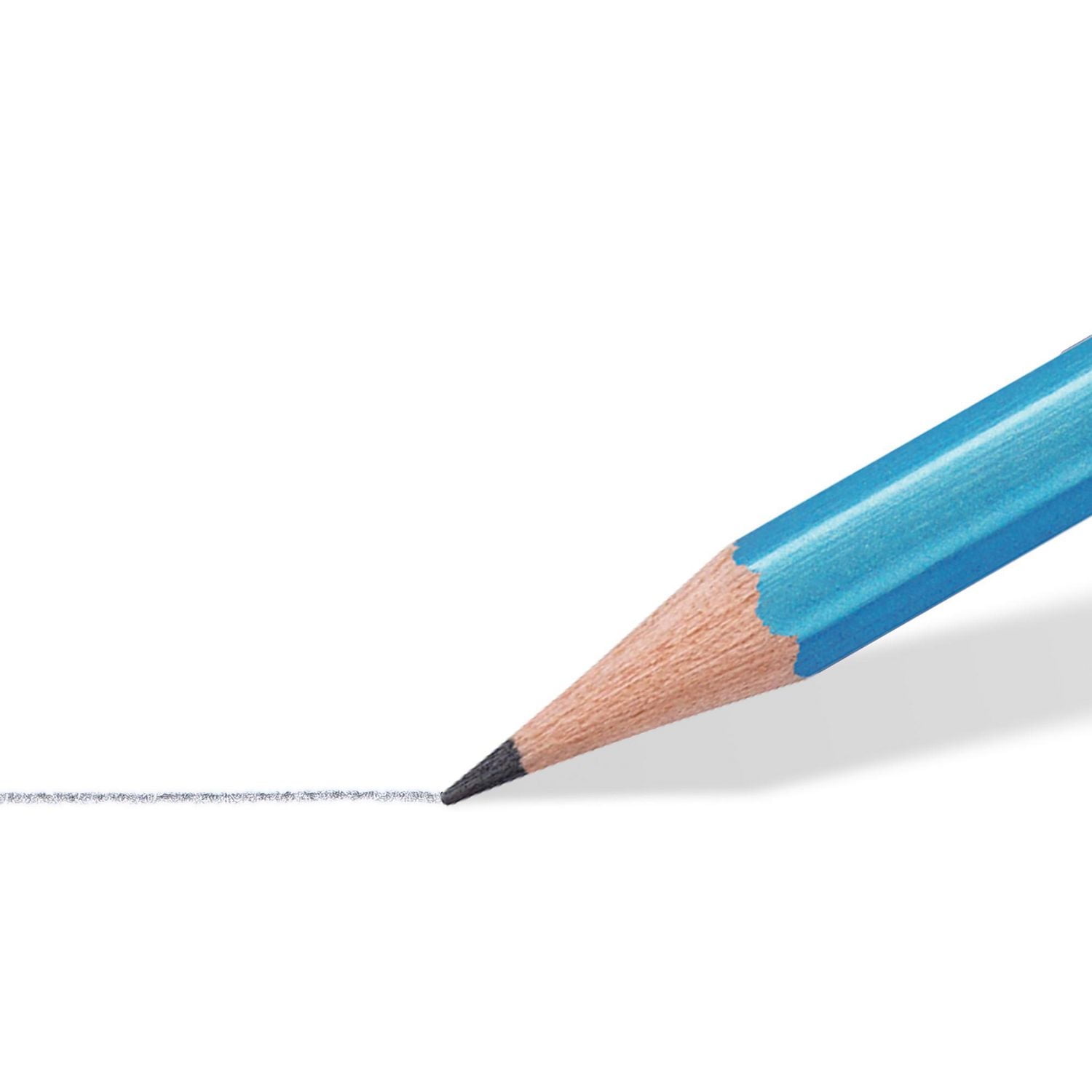 Staedtler Norica Graphite Pencils, Metallic Barrel, Pack of 10, pack of 10 metallics graphite pencils