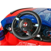 Dynacraft Spider-Man 6V Super Car, Battery Powered Ride-on with Lights and Sounds, 1 count