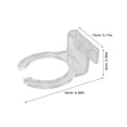 thumbnail image 2 of YSNOOWE 1Ud Soporte Para Bolsa De En Acuario Fácil Instalación Transparente, 2 of 7