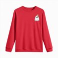 thumbnail image 6 of Toddler Boys Halloween Shirt for 1t 2t Boys Halloween T-shirt Boys Ghost Kids Shirt Crewneck Long Sleeve Graphic Top Toddler to Youth Boys Clothes Size 1-2 Years, 6 of 9