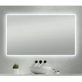 thumbnail image 6 of Dreamwerks 60" W x 36" H Frameless LED Mirror with Integrated Touch Switch, 6 of 8