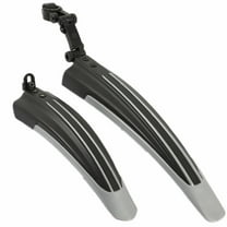 FACEGA Mudguards Mountain Bike,High Break Resistance Bike Mudguard Set,Quick Disassembly Front Mudguards Mountain Bike,Gray