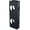 K9001-Iron Black, variant on Door Defender 1-3/8" Thick with 2-3/8" Backset 2-1/8" Bore for Door Security in Stainless Steel Finish (2PCS)