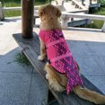 thumbnail image 5 of Chaleco salvavidas para perros, ajustable, antidesgarros, con fuerte flotabilidad y asa de rescate duradera. Ideal para perros medianos, natación, navegación, color rosa., 5 of 5