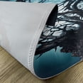 thumbnail image 5 of Ambesonne Fantasy Place Mats Set of 4, Night Big Mystic Tree, Standard Size, Teal White, 5 of 6