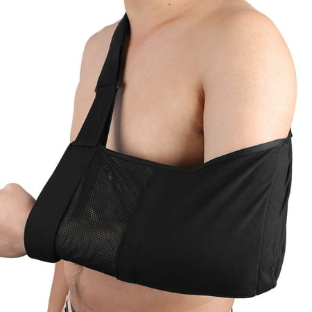Cool Mesh Arm Sling - Universal Breathable Mesh Shoulder Arm Sling Support Band with Adjustable Strap
