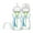 2-Pack, 9 oz, Clear Glass, variant on Dr. Brown's Anti-Colic Options+ Wide-Neck Glass Baby Bottle, 5oz, Slow Flow Nipple, BPA Free, 0m+, 2-Pack