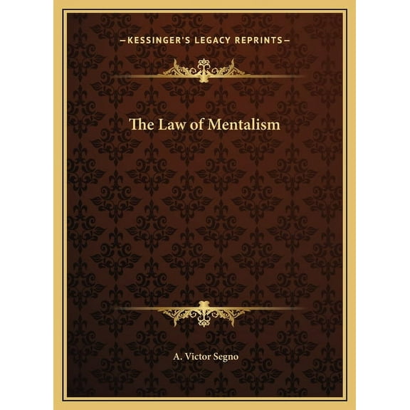 The Law of Mentalism (Hardcover)
