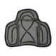 thumbnail image 4 of Almohadilla para silla de montar para caballos Confort Equipo de equitación Cojín de asiento ecuestre Negro, 4 of 8
