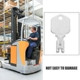 4pcs Forklift Keys Set Heavy Duty Construction Key Replacement Ignition