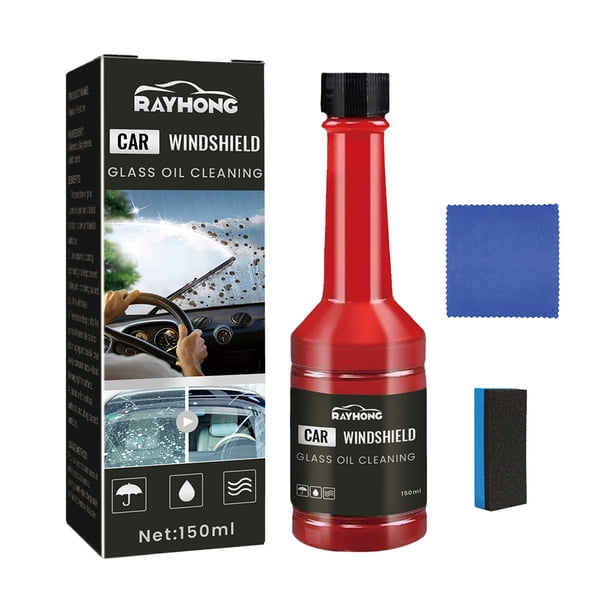 Limpiador líquido de película de aceite de vidrio para parabrisas de coche herramienta de limpieza de vidrio 150ml