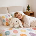 thumbnail image 3 of HWRETIE Bunny Long Cushion Soft Decorative Pillow, 3 of 6