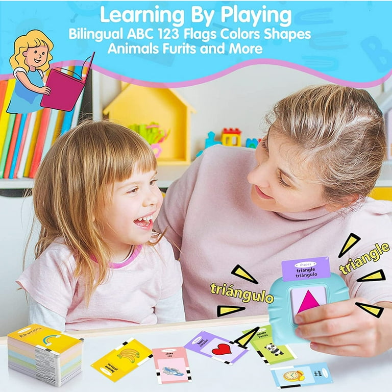 384 Sight Words Talking Flash Cards - Toddler Toys for 2 3 4 5 Year Old Boys and Girls Autism Sensory Toys for Autistic Children Speech Therapy Toys