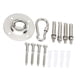thumbnail image 3 of Kit De Suspensión De Hamaca, Suspensión De Techo Resistente Y Estable De Acero Inoxidable 304 Para Columpio De Sacos De, 3 of 7