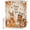 Beige, variant on 72x78 Inch Shower Curtain Thanksgiving Bathroom Decor, Waterproof Fabric Bathtub Bath Curtains Decorative Fall Deer Raccoon Pumpkins Maple Leaf Black Extra Long Shower Curtain Set with Hooks
