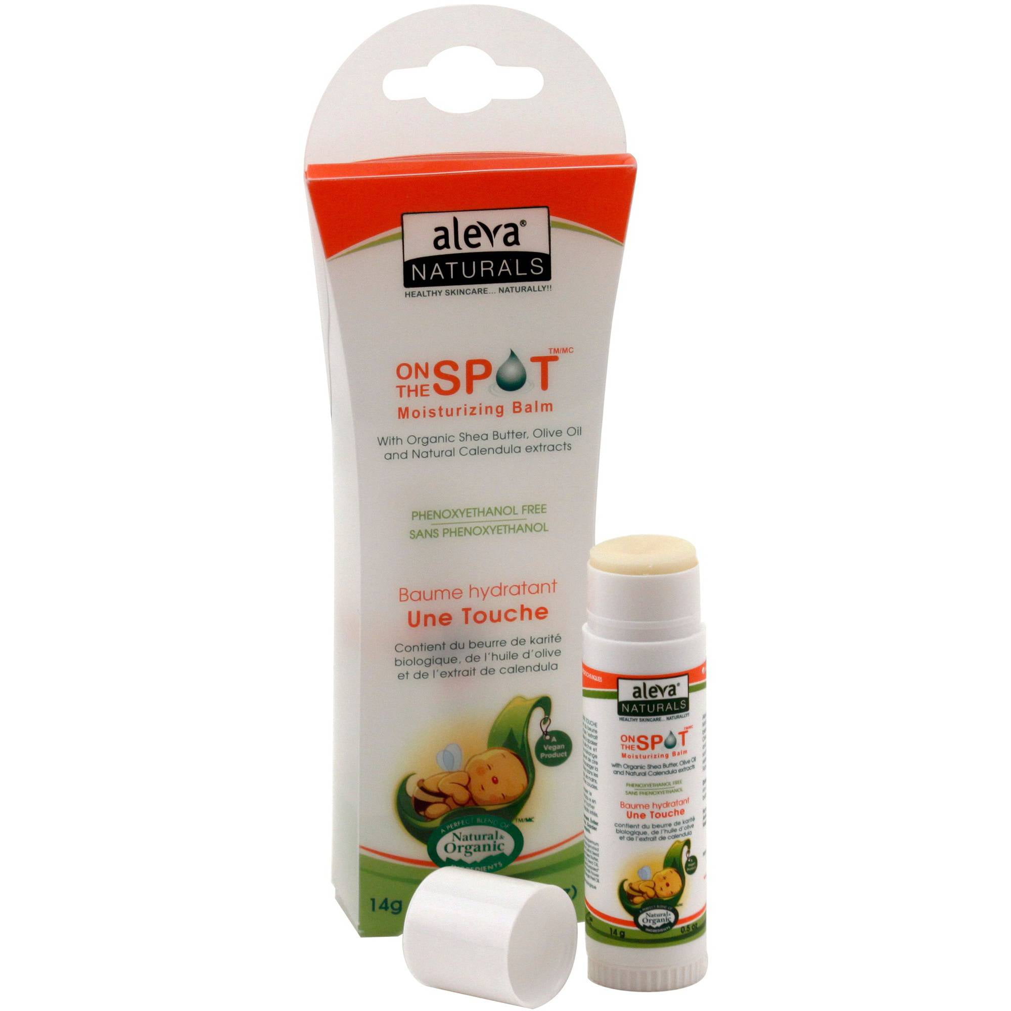 Aleva Naturals - Baby On The Spot Moisturizing Balm - 0.5 oz