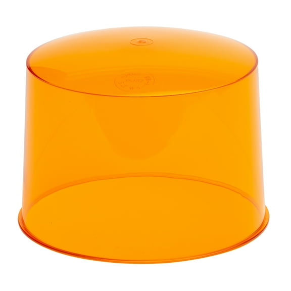Grote 90373 Beacon Replacement Lens - Two Sealed-Beam Beacon Lens, Amber