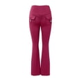 thumbnail image 4 of HXWCHs Women's Relaxed Fit Yoga Pants DriMore Core Athleisure Pants Hot Pink M, 4 of 5