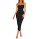 thumbnail image 5 of Mujeres Sexy Casual Tube Top Strapless Club Party Maxi Vestido largo Adepaton WRMH-234-7, 5 of 8