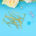 thumbnail image 4 of Uxcell Brass Bar Links for Jewelry Making, 15mm/0.59" Golden,50Pack, 4 of 6
