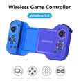 thumbnail image 4 of Controlador inalámbrico de juegos para teléfono compatible con Bluetooth para NS Switch/PS4 (azul) Ehuebsd Para estrenar, 4 of 6