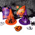 thumbnail image 4 of Decodeary Lot de 10 Boîtes de Bonbons d'Halloween Fête Festival en Forme Rangement Sac-Cadeau Biscuits Réutilisable Organisateur de Collations Personnalisé Orange 1 Ensemble, 4 of 6