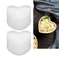 thumbnail image 4 of Boîte en Silicone de Bijoux, Boîte en Silicone Réutilisable de Forme de Coeur pour l'Usage Commode à la Maison, 4 of 8