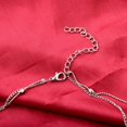thumbnail image 3 of Guardurnaity Colgante de corazón de múltiples capas para mujer y niña, collar de clavícula chapado en aleación, joyería decorativa ajustable Ropa, zapatos y accesorios Miscelánea No.02, 3 of 6