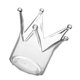 thumbnail image 4 of 1 candelabro creativo en forma de corona, portavelas de cristal para decoración del hogar, 4 of 7
