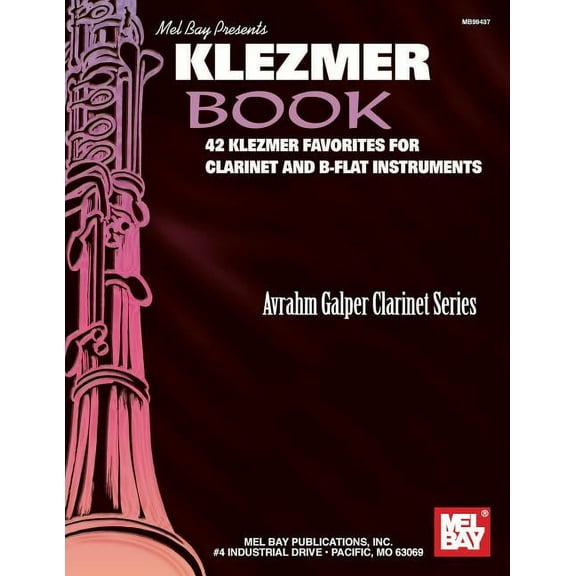 Avrahm Galper Clarinet: Klezmer Book (Paperback)