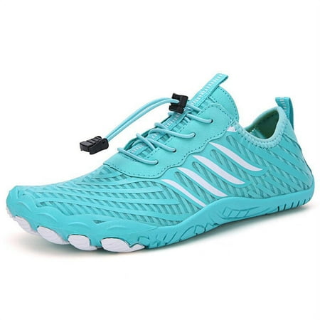 Men s Quick-Dry Breathable Surfing Wading Shoes Unisex Beach Sneakers Water Sports Shoes Women s Non Slip Upstream Swimming Shoes  Size 6.5